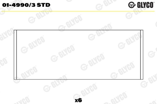 Glyco 4990 std cuscinetto - std,