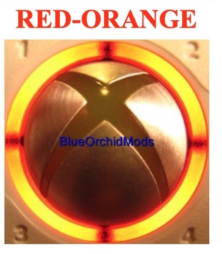 Led rosso arancione - arancione, 360